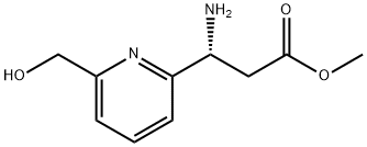 METHYL (3R)-3-AMINO-3-[6-(HYDROXYMETHYL)(2-PYRIDYL)]PROPANOATE