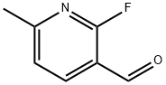 2-fluoro-6-methylpyridine-3-carbaldehyde Structural