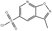 Isoxazolo[5,4-b]pyridine-5-sulfonyl chloride, 3-methyl- Structural