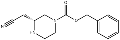 benzyl (R)-3-(cyanomethyl)piperazine-1-carboxylate