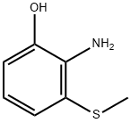 Phenol, 2-amino-3-(methylthio)- Structural