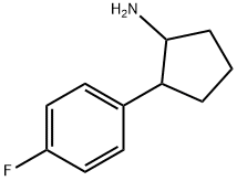 Cyclopentanamine, 2-(4-fluorophenyl)- Structural