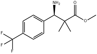 METHYL (3R)-3-AMINO-2,2-DIMETHYL-3-[4-(TRIFLUOROMETHYL)PHENYL]PROPANOATE