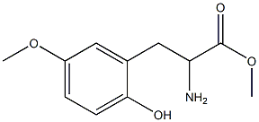 METHYL 2-AMINO-3-(2-HYDROXY-5-METHOXYPHENYL)PROPANOATE Structural