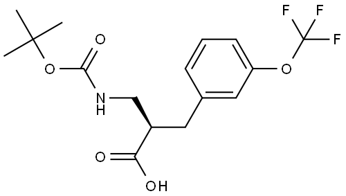 Boc-(R)-3-amino-2-(3-(trifluoromethoxy)benzyl)propanoicacid