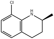 Quinoline, 8-chloro-1,2,3,4-tetrahydro-2-methyl-, (2S)- Structural