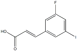 (E)-3-(3-fluoro-5-iodophenyl)acrylic acid