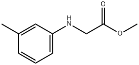 Glycine, N-(3-Methylphenyl)-, Methyl Ester Structural