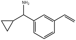 CYCLOPROPYL(3-ETHENYLPHENYL)METHANAMINE Structural