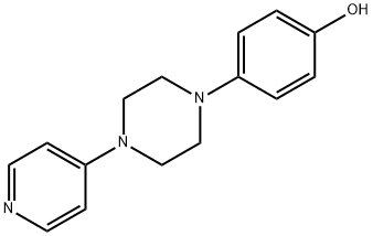 Phenol, 4-[4-(4-pyridinyl)-1-piperazinyl]- Structural