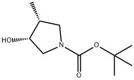 tert-butyl (3R,4R)-3-hydroxy-4-methylpyrrolidine-1-carboxylate