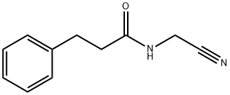 Benzenepropanamide, N-(cyanomethyl)- Structural
