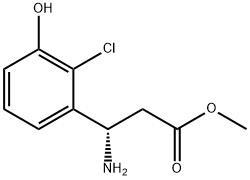 METHYL (3S)-3-AMINO-3-(2-CHLORO-3-HYDROXYPHENYL)PROPANOATE