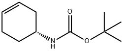 tert-butyl N-[(1R)-cyclohex-3-en-1-yl]carbamate Structural
