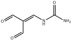 Urea, N-(2-formyl-3-oxo-1-propen-1-yl)- Structural