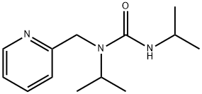 Urea, N,N'-bis(1-methylethyl)-N'-(2-pyridinylmethyl)- Structural