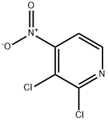 Pyridine, 2,3-dichloro-4-nitro- Structural