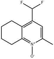 Quinoline, 4-(difluoromethyl)-5,6,7,8-tetrahydro-2-methyl-, 1-oxide Structural