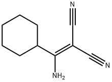 Propanedinitrile, 2-(aminocyclohexylmethylene)- Structural