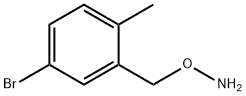 O-[(5-bromo-2-methylphenyl)methyl]hydroxylamine Structural