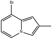 Indolizine, 8-bromo-2-methyl- Structural