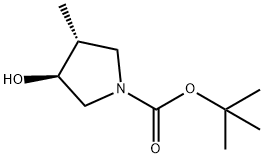 tert-butyl (3S,4R)-3-hydroxy-4-methylpyrrolidine-1-carboxylate