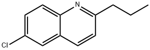 Quinoline, 6-chloro-2-propyl- Structural