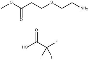 methyl 3-[(2-aminoethyl)sulfanyl]propanoate Structural