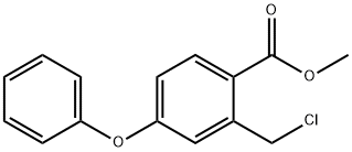 methyl2-(chloromethyl)-4-phenoxybenzoate Structural