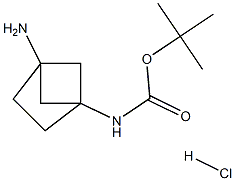tert-butyl N-{4-aminobicyclo[2.1.1]hexan-1-yl}carbamate hydrochloride