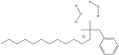 Benzyldodecyldimethylammonium Chloride Dihydrate Structural