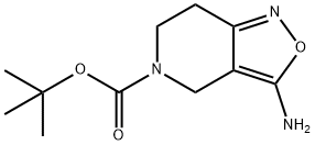 tert-butyl 3-amino-4H,5H,6H,7H-[1,2]oxazolo[4,3-c]pyridine-5-carboxylate Structural