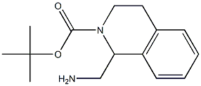 TERT-BUTYL 1-(AMINOMETHYL)-3,4-DIHYDROISOQUINOLINE-2(1H)-CARBOXYLATE Structural
