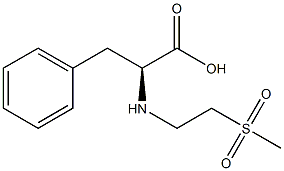 Alanine, N-[2-(methylsulfonyl)ethyl]-3-phenyl-, DL- (8CI) Structural