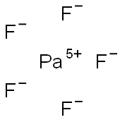 protactinium pentafluoride Structural
