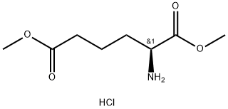 L-2-Aminoadipic acid dimethyl ester hydrochloride Structural