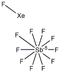 xenon fluoride monodecafluoroantimonate Structural