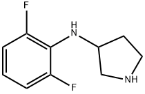 N-(2,6-difluorophenyl)pyrrolidin-3-amine Structural
