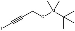 tert-butyl-(3-Iodoprop-2-ynoxy)dimethylsilane Structural