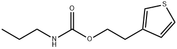 Carbamic acid, propyl-, 2-(3-thienyl)ethyl ester (9CI) Structural