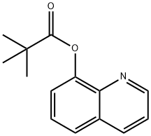quinolin-8-yl pivalate Structural