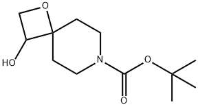 tert-butyl 3-hydroxy-1-oxa-7-azaspiro[3.5]nonane-7-carboxylate Structural