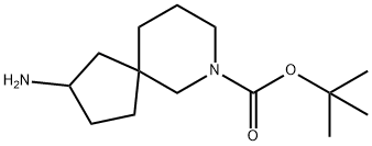 tert-butyl 2-amino-7-azaspiro[4.5]decane-7-carboxylate Structural
