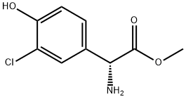 METHYL (2R)-2-AMINO-2-(3-CHLORO-4-HYDROXYPHENYL)ACETATE