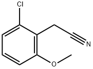 Benzeneacetonitrile, 2-chloro-6-methoxy- Structural