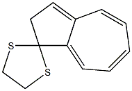 Spiro[azulene-1(2H),2'-[1,3]dithiolane] (8CI,9CI) Structural