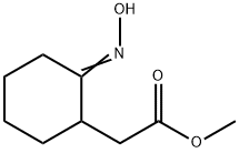 methyl 2-(2-(hydroxyimino)cyclohexyl)acetate Structural
