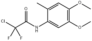 Acetamide, 2-chloro-N-(4,5-dimethoxy-2-methylphenyl)-2,2-difluoro- Structural