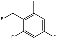 Benzene, 1,5-difluoro-2-(fluoromethyl)-3-methyl- Structural