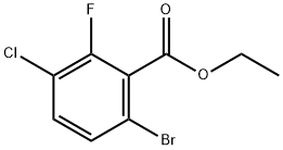 Ethyl 6-bromo-3-chloro-2-fluorobenzoate Structural